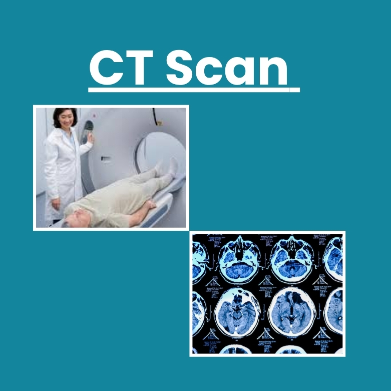 A ct scan machine, patient